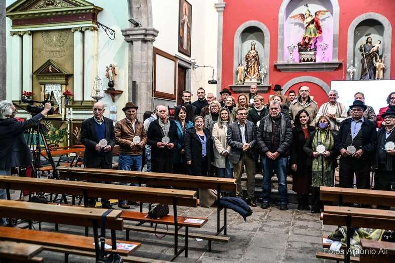 Foto de familia de los reconocidos/Antonio Alí.